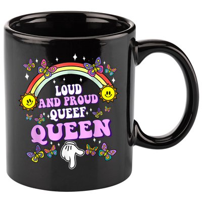 Queef Queen Embarrassing Queefed Inappropriate Queefing 11oz C Handle Ceramic Mug