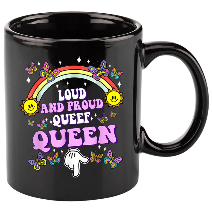 Queef Queen Embarrassing Queefed Inappropriate Queefing 11oz C Handle Ceramic Mug