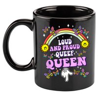 Queef Queen Embarrassing Queefed Inappropriate Queefing 11oz C Handle Ceramic Mug