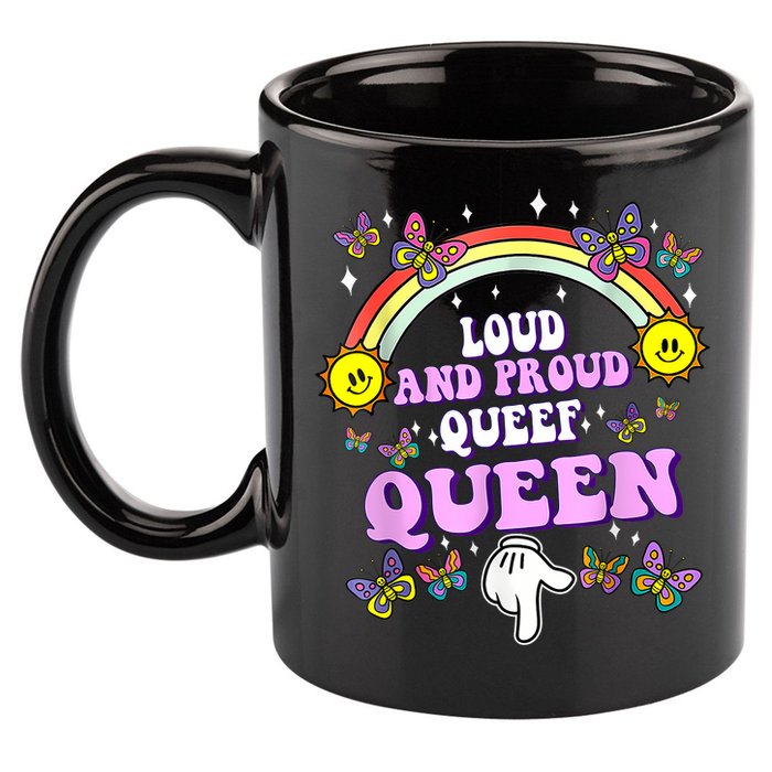 Queef Queen Embarrassing Queefed Inappropriate Queefing 11oz C Handle Ceramic Mug