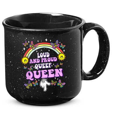 Queef Queen Embarrassing Queefed Inappropriate Queefing 15oz Campfire Ceramic Mug