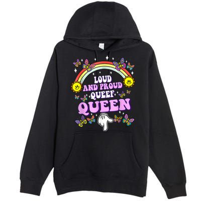 Queef Queen Embarrassing Queefed Inappropriate Queefing Premium Pullover Hoodie