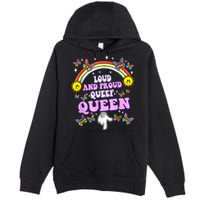 Queef Queen Embarrassing Queefed Inappropriate Queefing Premium Pullover Hoodie