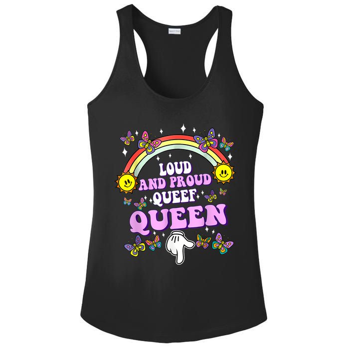 Queef Queen Embarrassing Queefed Inappropriate Queefing Ladies PosiCharge Competitor Racerback Tank