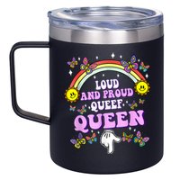 Queef Queen Embarrassing Queefed Inappropriate Queefing 12oz Stainless Steel Coffee Mug