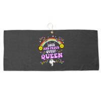 Queef Queen Embarrassing Queefed Inappropriate Queefing Large Microfiber Waffle Golf Towel