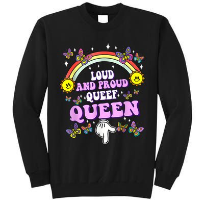 Queef Queen Embarrassing Queefed Inappropriate Queefing Tall Sweatshirt