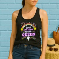 Queef Queen Embarrassing Queefed Inappropriate Queefing Womens Tank Top