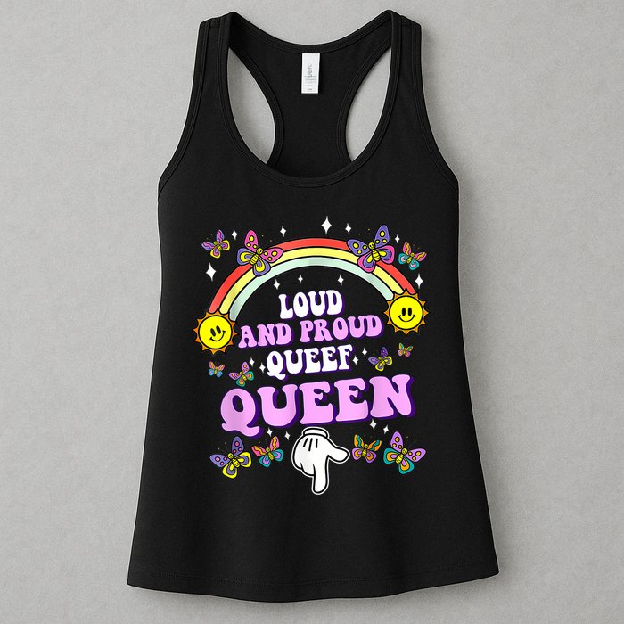 Queef Queen Embarrassing Queefed Inappropriate Queefing Womens Tank Top