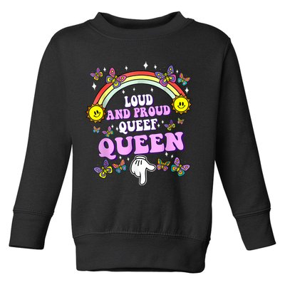 Queef Queen Embarrassing Queefed Inappropriate Queefing Toddler Sweatshirt