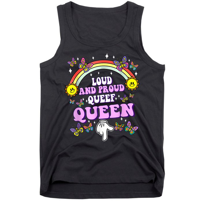 Queef Queen Embarrassing Queefed Inappropriate Queefing Tank Top