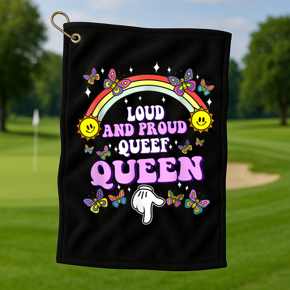 Queef Queen Embarrassing Queefed Inappropriate Queefing Golf Towel