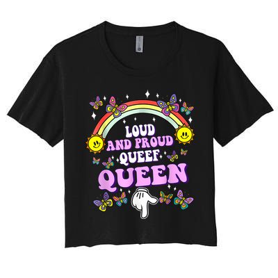 Queef Queen Embarrassing Queefed Inappropriate Queefing Crop Top