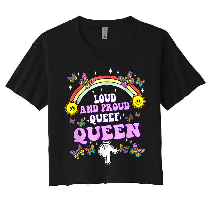 Queef Queen Embarrassing Queefed Inappropriate Queefing Crop Top