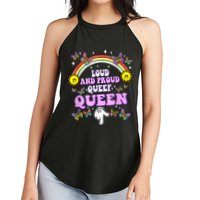 Queef Queen Embarrassing Queefed Inappropriate Queefing Women's Perfect Tri Rocker Tank