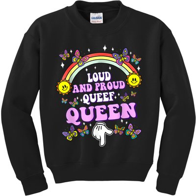 Queef Queen Embarrassing Queefed Inappropriate Queefing Kids Sweatshirt