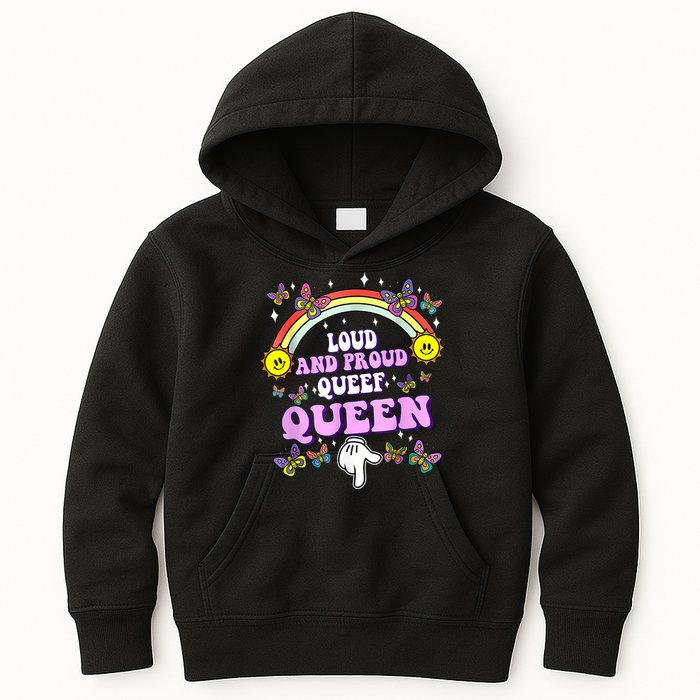 Queef Queen Embarrassing Queefed Inappropriate Queefing Kids Hoodie