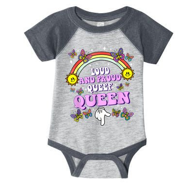 Queef Queen Embarrassing Queefed Inappropriate Queefing Infant Baby Jersey Bodysuit