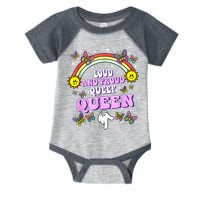 Queef Queen Embarrassing Queefed Inappropriate Queefing Infant Baby Jersey Bodysuit