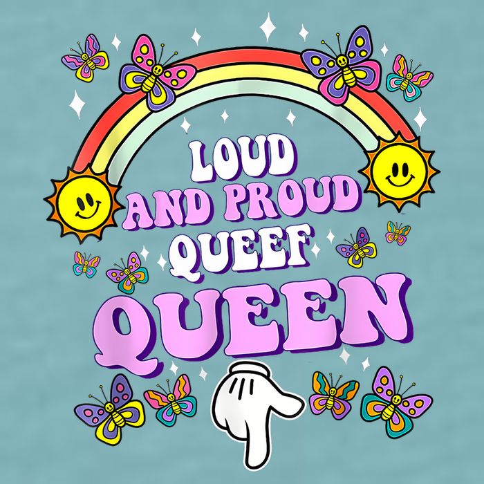 Queef Queen Embarrassing Queefed Inappropriate Queefing Sueded Cloud Jersey T-Shirt