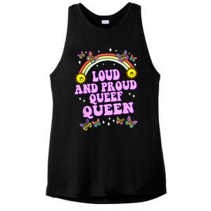 Queef Queen Embarrassing Queefed Inappropriate Queefing Ladies PosiCharge Tri-Blend Wicking Tank