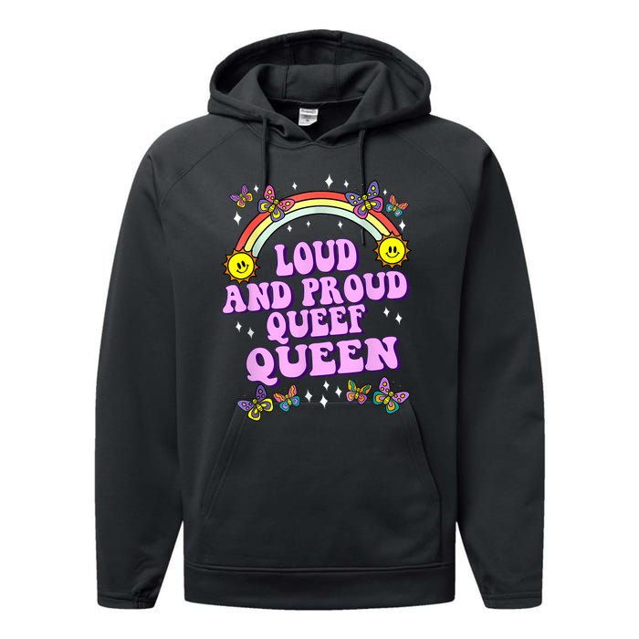 Queef Queen Embarrassing Queefed Inappropriate Queefing Performance Fleece Hoodie