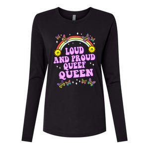 Queef Queen Embarrassing Queefed Inappropriate Queefing Womens Cotton Relaxed Long Sleeve T-Shirt