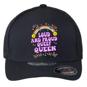 Queef Queen Embarrassing Queefed Inappropriate Queefing Flexfit Unipanel Trucker Cap