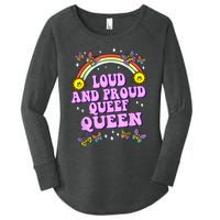 Queef Queen Embarrassing Queefed Inappropriate Queefing Women's Perfect Tri Tunic Long Sleeve Shirt