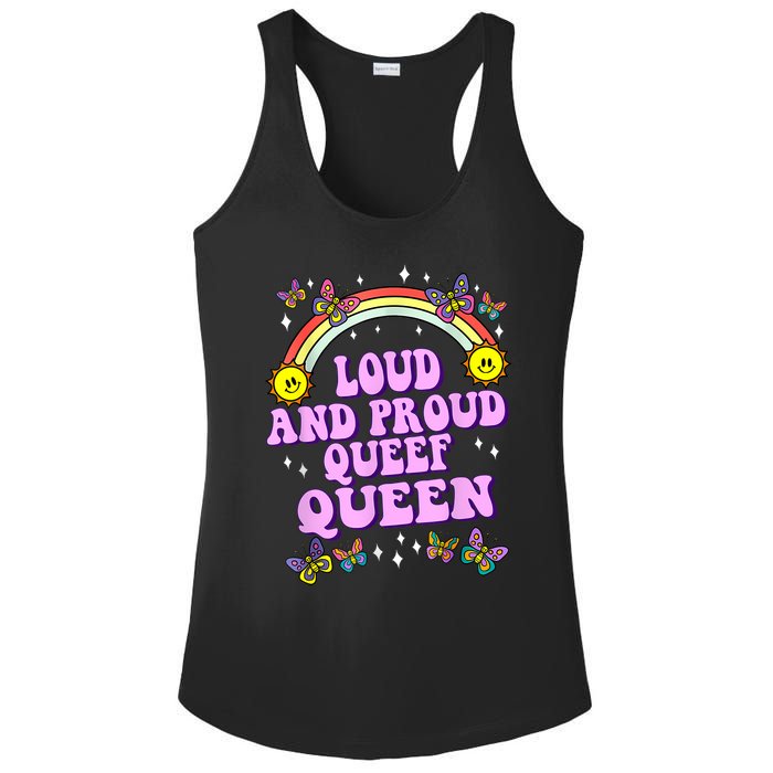 Queef Queen Embarrassing Queefed Inappropriate Queefing Ladies PosiCharge Competitor Racerback Tank