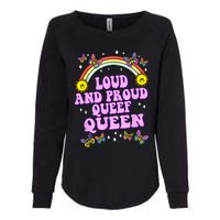 Queef Queen Embarrassing Queefed Inappropriate Queefing Womens California Wash Sweatshirt