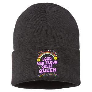 Queef Queen Embarrassing Queefed Inappropriate Queefing Sustainable Knit Beanie