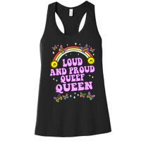 Queef Queen Embarrassing Queefed Inappropriate Queefing Women's Racerback Tank