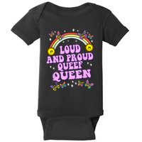 Queef Queen Embarrassing Queefed Inappropriate Queefing Baby Bodysuit