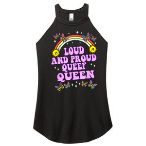 Queef Queen Embarrassing Queefed Inappropriate Queefing Women's Perfect Tri Rocker Tank