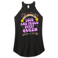 Queef Queen Embarrassing Queefed Inappropriate Queefing Women's Perfect Tri Rocker Tank