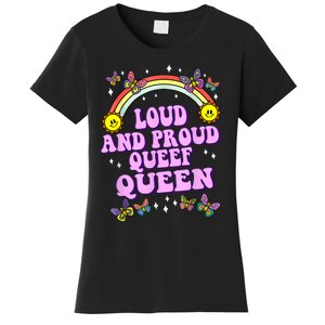 Queef Queen Embarrassing Queefed Inappropriate Queefing Women's T-Shirt