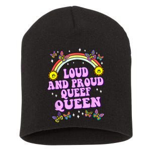 Queef Queen Embarrassing Queefed Inappropriate Queefing Short Acrylic Beanie