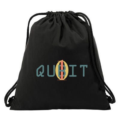 Qubit Quantum Entanglement Quantum Computing Physics Gift Drawstring Bag