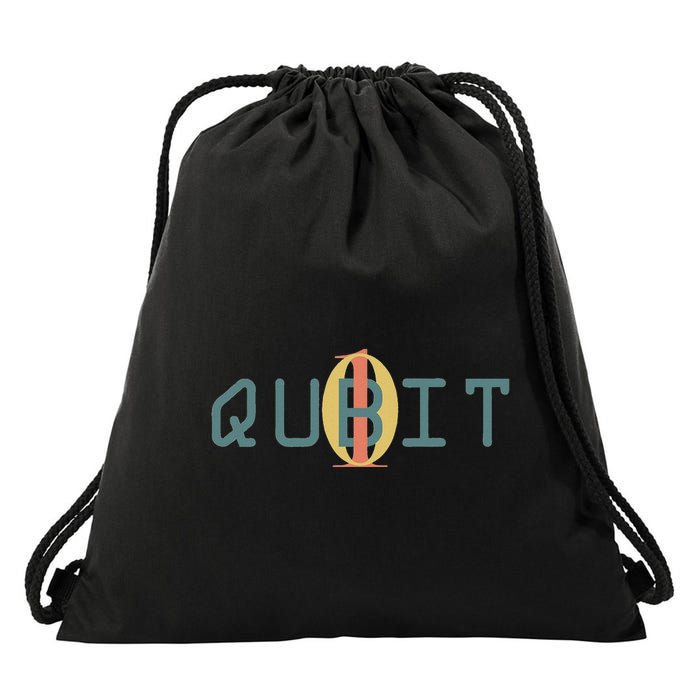Qubit Quantum Entanglement Quantum Computing Physics Gift Drawstring Bag