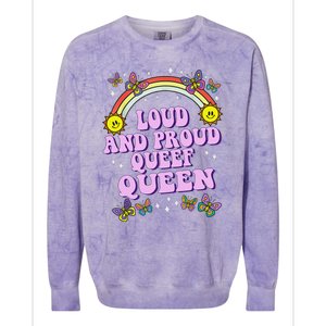 Queef Queen Embarrassing Queefed Inappropriate Colorblast Crewneck Sweatshirt