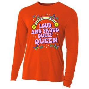 Queef Queen Embarrassing Queefed Inappropriate Cooling Performance Long Sleeve Crew