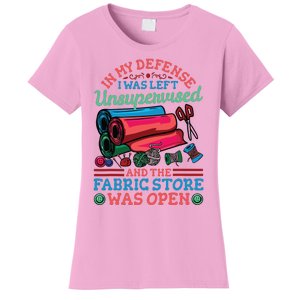 Quilting Quilter Sewer Sewing Funny Women's T-Shirt