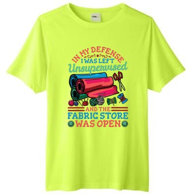 Quilting Quilter Sewer Sewing Funny Tall Fusion ChromaSoft Performance T-Shirt