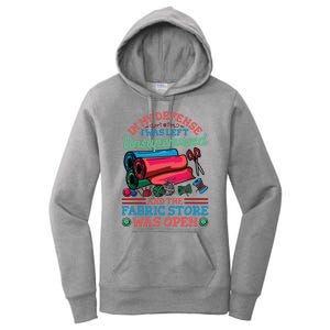 Quilting Quilter Sewer Sewing Funny Women's Pullover Hoodie