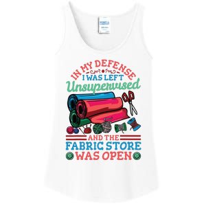 Quilting Quilter Sewer Sewing Funny Ladies Essential Tank