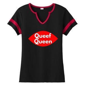 Queef Queen Sexy Clothes For Women And Men Ladies Halftime Notch Neck Tee