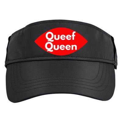 Queef Queen Sexy Clothes For Women And Men Adult Drive Performance Visor