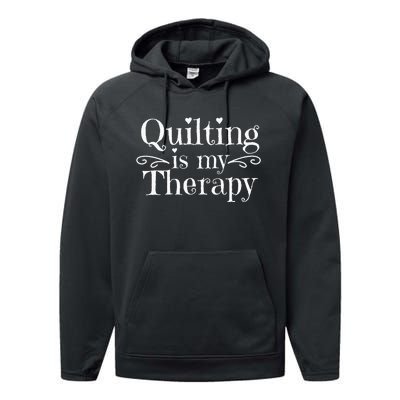 Quilting Performance Fleece Hoodie