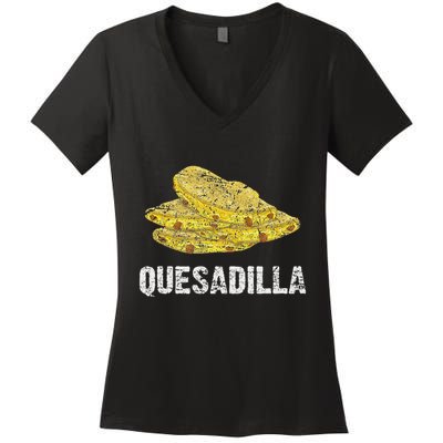 Quesadilla Women's V-Neck T-Shirt